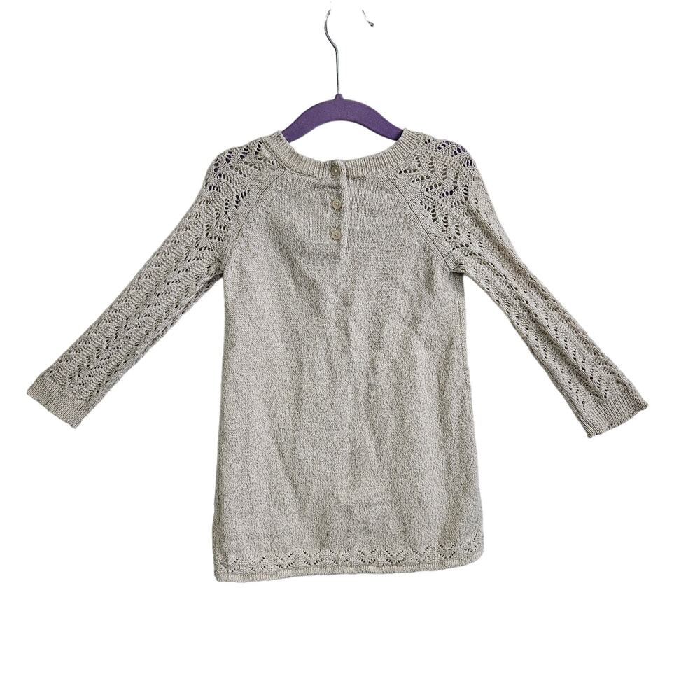 Oshkosh B'Gosh Cream Knit Sweater 4T
